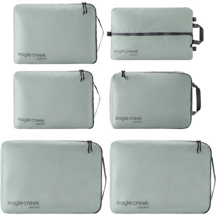 (取寄) イーグルクリーク パック-イット アイソレート エクステンデット スティ セット Eagle Creek Pack-It Isolate Extended Stay Set Storm Grey
