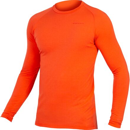 (取寄) エンデューラ メンズ バーバー ブレンド ロング-スローブ ベースレイヤー― - メンズ Endura men BaaBaa Blend Long-Sleeve Baselayer - Men's Paprika