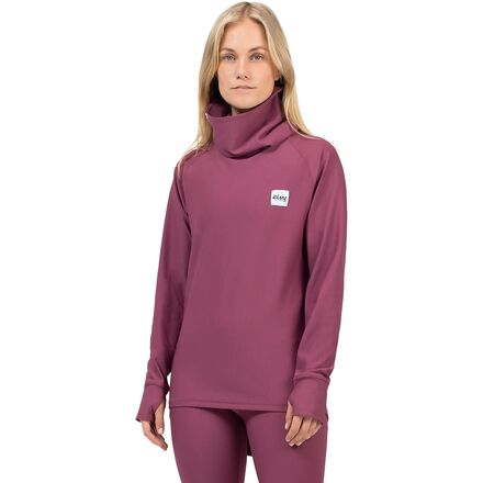(取寄) レディース ゲイター リブ トップ - ウィメンズ Eivy women Icecold Gaiter Rib Top - Women's Pinkgundy