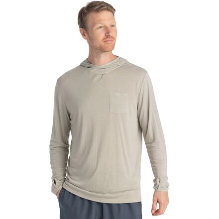 (取寄) フリーフライ メンズ ライトウェイト ブーディ - メンズ Free Fly men Lightweight Hoodie - Men's Sandstone