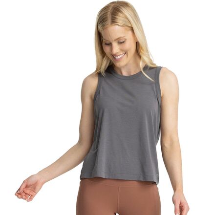 (取寄) フリーフライ レディース エレベート ライトウェイト タンク トップ - ウィメンズ Free Fly women Elevate Lightweight Tank Top - Women's Smoke