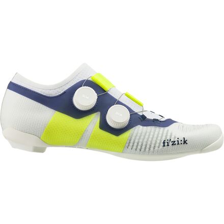 (取寄) フィジーク ベガ カーボン サイクリング シューズ Fi'zi:k Vega Carbon Cycling Shoe White/Yellow|ジェットラグ店
