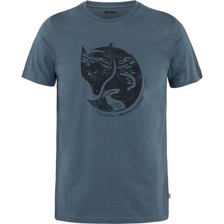 (取寄) フェールラーベン メンズ アークティク フォックス T-シャツ - メンズ Fjallraven men Arctic Fox T-Shirt - Men's Indigo Blue｜ジェットラグ店
