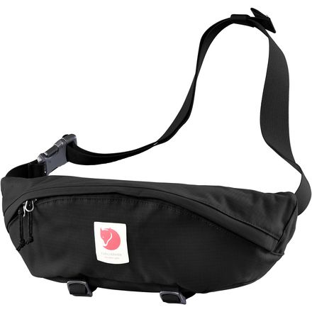 (取寄) フェールラーベン ラージ 4L ヒップ パック Fjallraven Ulvo Large 4L Hip Pack Black