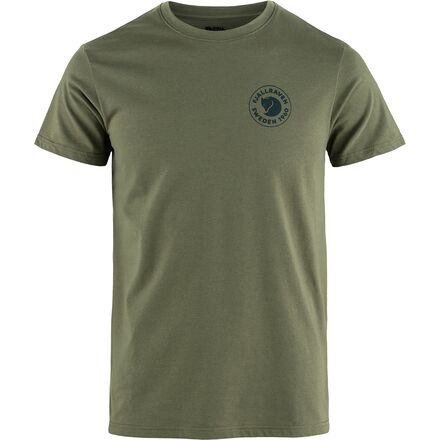 (取寄) フェールラーベン メンズ 1960 ロゴ T-シャツ - メンズ Fjallraven men 1960 Logo T-Shirt - Men's Laurel Green