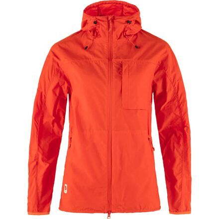 (取寄) フェールラーベン レディース ハイ コースト ウィンド ジャケット - ウィメンズ Fjallraven women High Coast Wind Jacket - Women's Flame Orange｜ジェットラグ店