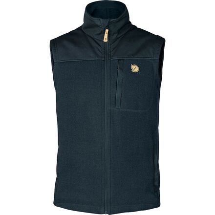 (取寄) フェールラーベン メンズ バック フリース ベスト - メンズ Fjallraven men Buck Fleece Vest - Men's Dark Navy