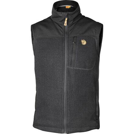 (取寄) フェールラーベン メンズ バック フリース ベスト - メンズ Fjallraven men Buck Fleece Vest - Men's Graphite