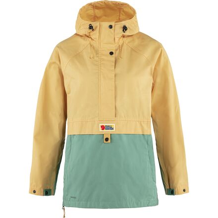 (取寄) フェールラーベン レディース ヴァーダッグ アノラック ジャケット - ウィメンズ Fjallraven women Vardag Anorak Jacket - Women's Mais Yellow/Aloe Green|ジェットラグ店