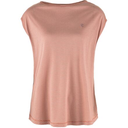 (取寄) フェールラーベン レディース ハイ コースト クール T-シャツ - ウィメンズ Fjallraven women High Coast Cool T-Shirt - Women's Dusty Rose｜ジェットラグ店