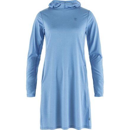 (取寄) フェールラーベン レディース アビスコ サン ブーディ ドレス - ウィメンズ Fjallraven women Abisko Sun Hoodie Dress - Women's Ultramarine｜ジェットラグ店