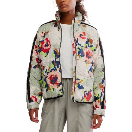 (取寄) エフピー ムーブメント レディース ピッパ パッカブル プリンテッド ジャケット - ウィメンズ FP Movement women Pippa Packable Printed Jacket - Women's Cross Stitch Floral 35,802円