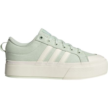 (取寄) アディダス レディース ブラバーダ 2.0 プラットフォーム シューズ - ウィメンズ Adidas women Bravada 2.0 Platform Shoe - Women's Linen Green/Off White/Linen Green|ジェットラグ店