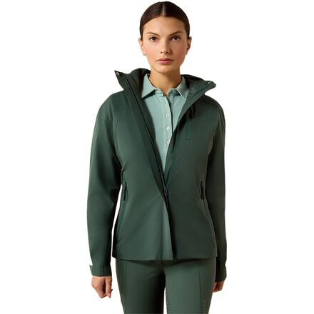 (取寄) アリアット レディース コースタル ウォータープルーフ ジャケット - ウィメンズ Ariat women Coastal Waterproof Jacket - Women's Monstera|ジェットラグ店