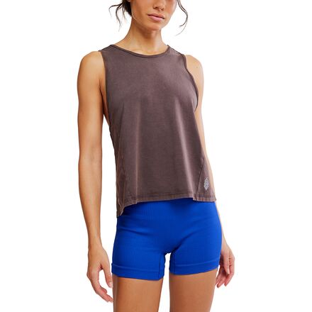 (取寄) エフピー ムーブメント レディース ホット ショット ツイスト タンク トップ - ウィメンズ FP Movement women Hot Shot Twist Tank Top - Women's Chocolate｜ジェットラグ店