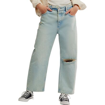 (取寄) フリーピープル レディース ディープ トランス ドロップド Bf ジーン - ウィメンズ Free People women Deep Trance Dropped BF Jean - Women's Bleach Out|ジェットラグ店