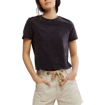 (取寄) フリーピープル レディース エブリデイ T-シャツ - ウィメンズ Free People women Everyday T-Shirt - Women's Black
