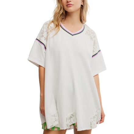 (取寄) フリーピープル レディース ノックアウト トップ - ウィメンズ Free People women Knockout Top - Women's Ivory Combo｜ジェットラグ店