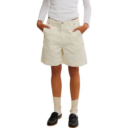 (取寄) フリーピープル レディース ミロ カーペンター ショート - ウィメンズ Free People women Milo Carpenter Short - Women's Clean Ivory｜ジェットラグ店