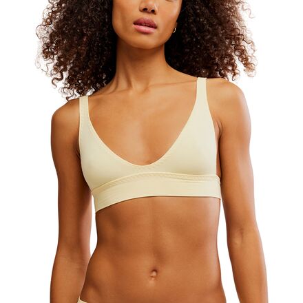 (取寄) フリーピープル レディース フロム ザ スタート ソリッド ブラレット - ウィメンズ Free People women From The Start Solid Bralette - Women's Butter Yellow