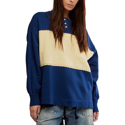 (取寄) フリーピープル レディース ストロベリー スウェットシャツ - ウィメンズ Free People women Strawberry Sweatshirt - Women's Oceana Combo|ジェットラグ店