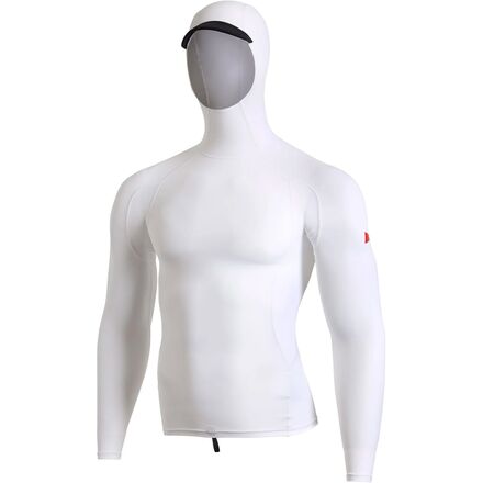 (取寄) ロング-スローブ フーデット ラッシュガード Florence Marine X Long-Sleeve Hooded Rashguard White｜ジェットラグ店