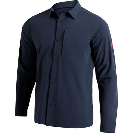 (取寄) メンズ エクスペディション ロング-スローブ シャツ - メンズ Florence Marine X men Airtex Expedition Long-Sleeve Shirt - Men's Navy