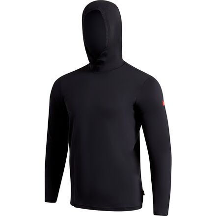 (取寄) メンズ ロング-スローブ フーデット シャツ - メンズ Florence Marine X men Airtex Long-Sleeve Hooded Shirt - Men's Black