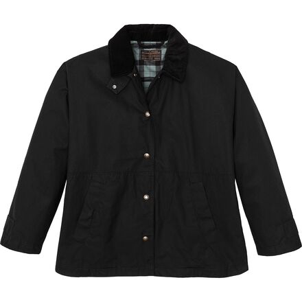 (取寄) フィルソン レディース ハーバー フロント ワックスド ジャケット - ウィメンズ Filson women Harbor Front Waxed Jacket - Women's Black|ジェットラグ店
