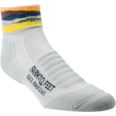 (取寄) ファームトゥフィート マックス パッチ 1/4 ライトウェイト ハイキング ソック Farm To Feet Max Patch 1/4 Lightweight Hiking Sock Silver