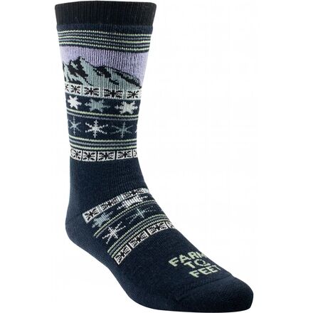 (取寄) ファームトゥフィート アンカレッジ クルー ソック Farm To Feet Anchorage Crew Sock Total Eclipse