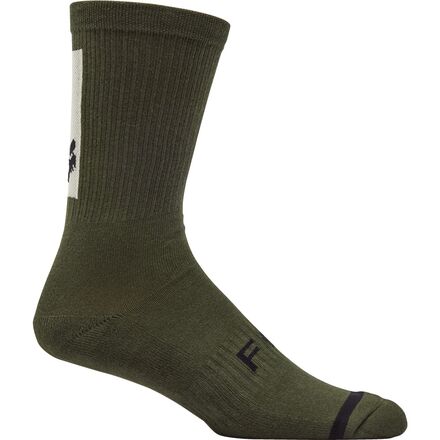 (取寄) フォックスレーシング ディフェンド 8インチ ソック Fox Racing Defend 8in Sock Olive Green｜ジェットラグ店