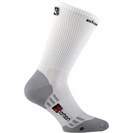 (取寄) ジョルダーナ FR-C トール カフ ソックス Giordana FR-C Tall Cuff Socks White