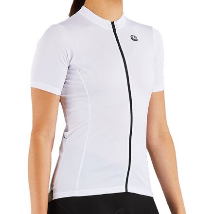 (取寄) ジョルダーナ レディース フュージョン ショートスリーブ ジャージ - ウィメンズ Giordana women Fusion Short-Sleeve Jersey - Women\'s White