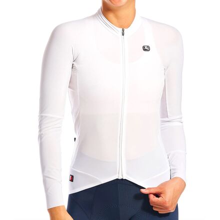 (取寄) ジョルダーナ レディース FR-C プロ ライトウェイト Upf 50+ ロング-スローブ ジャージ - ウィメンズ Giordana women FR-C Pro Lightweight UPF 50+ Long-Sleeve Jersey - Women's White