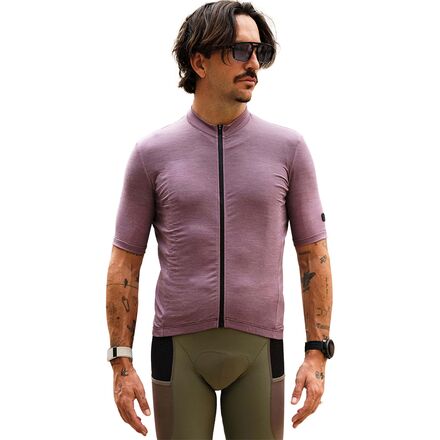 (取寄) ジョルダーナ メンズ ウール ショートスリーブ ジャージ - メンズ Giordana men Wool Short-Sleeve Jersey - Men's Grapeade