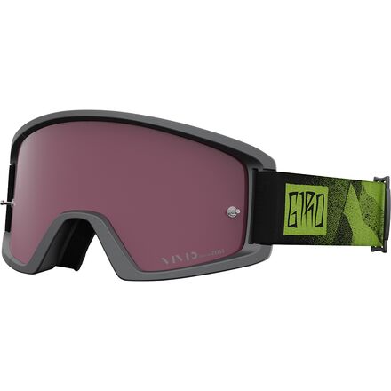 (取寄) ジロ タズ MTB ビビッド トレイル ゴーグルズ Giro Tazz MTB Vivid Trail Goggles Black/Ano Lime/Vivid Trail Lens