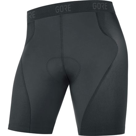 (取寄) ゴアウェア メンズ C5 ライナー ショート タイツ+ - メンズ GOREWEAR men C5 Liner Short Tights+ - Men's Black