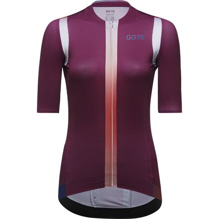 (取寄) ゴアウェア レディース チェイス ジャージ - ウィメンズ GOREWEAR women Chase Jersey - Women's Process Purple/Multicolor｜ジェットラグ店