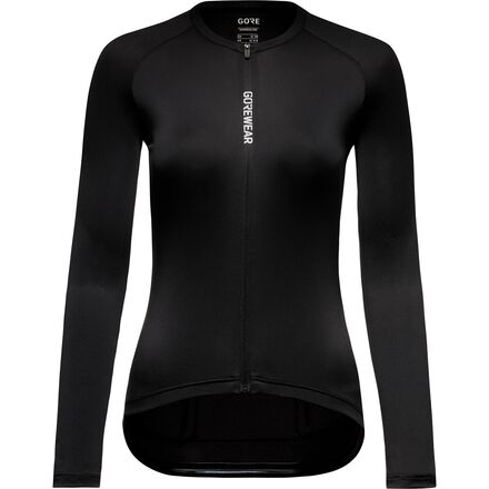 (取寄) ゴアウェア レディース スピンシフト ロング-スローブ ジャージ - ウィメンズ GOREWEAR women SPINSHIFT Long-Sleeve Jersey - Women's Black