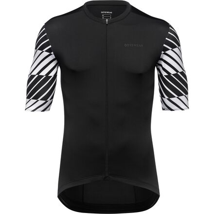(取寄) ゴアウェア メンズ オプティカル ジャージ - メンズ GOREWEAR men SWIFTRIDE Optical Jersey - Men's Black/White