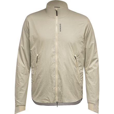 (取寄) ゴアウェア メンズ ウインドストッパー インサレーテッド ジャケット - メンズ GOREWEAR men CONCURVE WINDSTOPPER Insulated Jacket - Men's Tech Beige