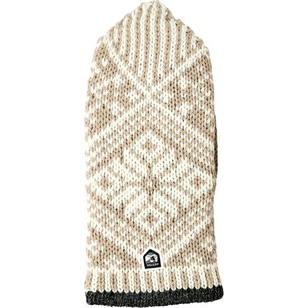 (取寄) ヘストラ レディース ノルディック ウール ミトン - ウィメンズ Hestra women Nordic Wool Mitten - Women's Beige/Off White