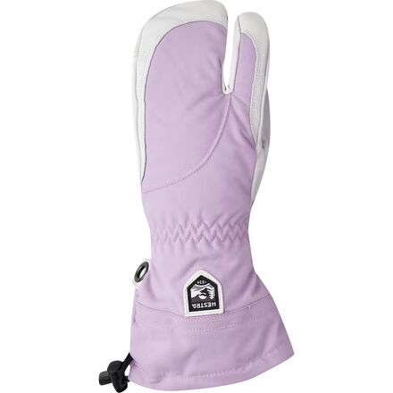 (取寄) ヘストラ レディース ヘリ 3-フィンガー グローブ - ウィメンズ Hestra women Heli 3-Finger Glove - Women's Syringa/Off White