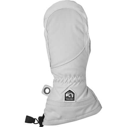 (取寄) ヘストラ レディース ヘリ ミトン - ウィメンズ Hestra women Heli Mitten - Women's Pale Grey/Off White