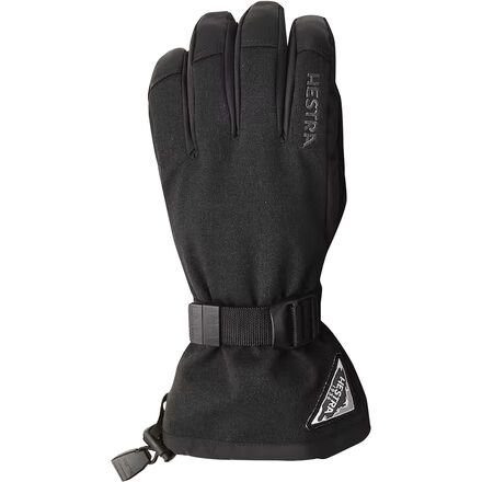 (取寄) ヘストラ パウダー ガントレット グローブ Hestra Powder Gauntlet Glove Black