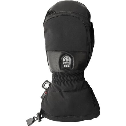 (取寄) ヘストラ ヒータ ガントレット ミトン Hestra Heater Gauntlet Mitten Black/Black