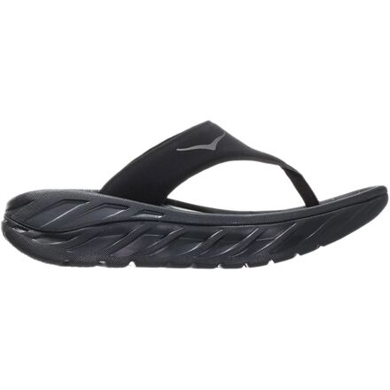 (取寄) ホカオネオネ レディース オラ リカバリー フリップ フロップ - ウィメンズ HOKA women Ora Recovery Flip Flop - Women's Black/Dark Gull Gray|ジェットラグ店