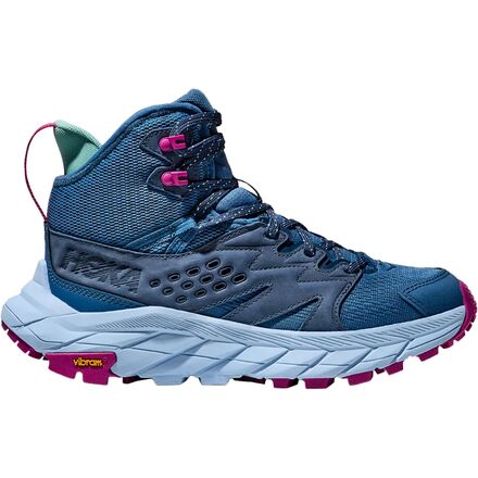 (取寄) ホカオネオネ レディース アナカパ ブリーズ ミッド ハイキング シューズ - ウィメンズ HOKA women Anacapa Breeze Mid Hiking Shoe - Women's Foggy Night/Glacier Blue