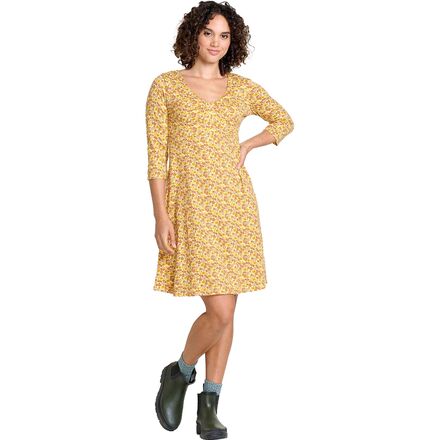 (取寄) トードアンドコー レディース ロザリンダ ドレス - ウィメンズ Toad&Co women Rosalinda Dress - Women's Gold Ditsy Print
